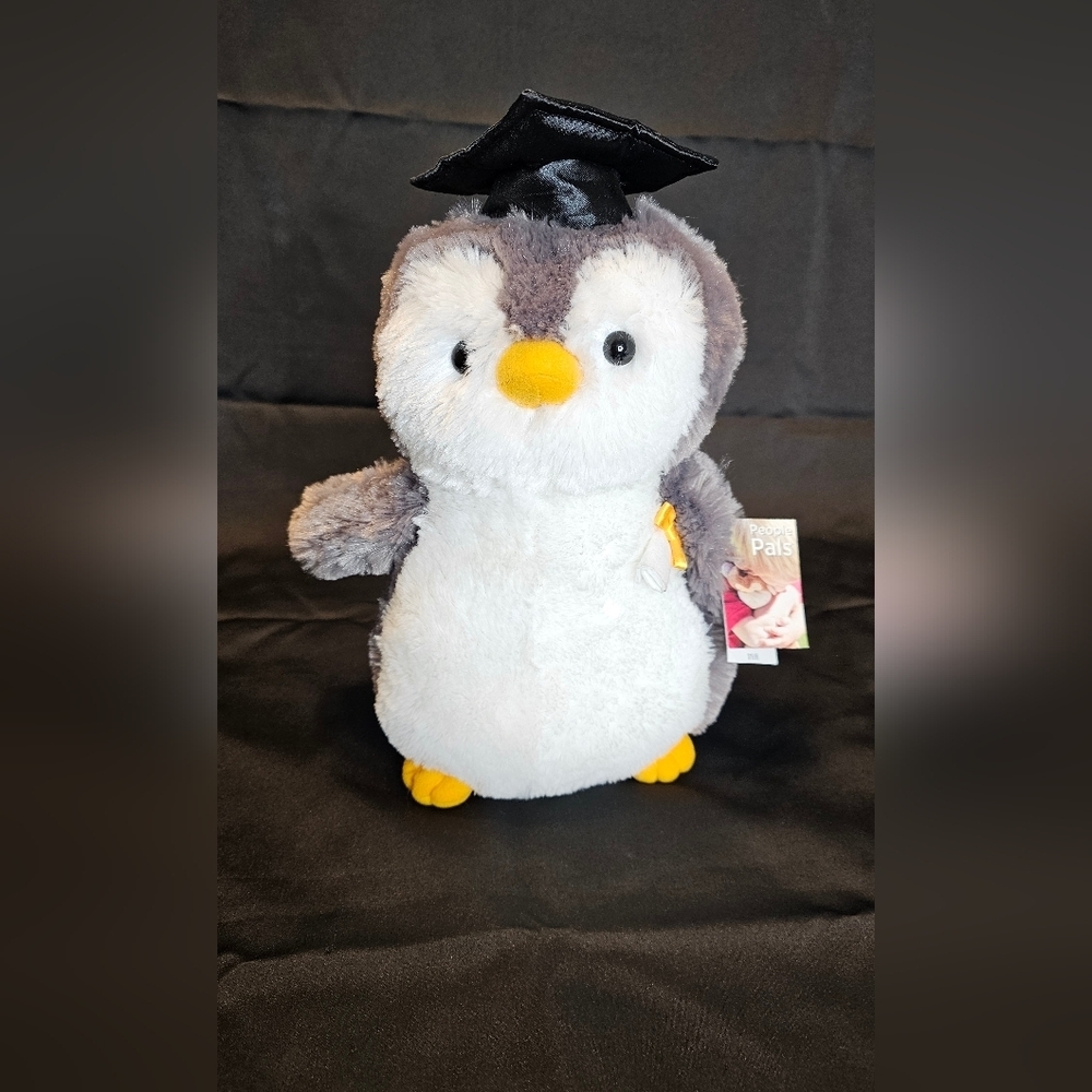 Graduation Penguin Plush Toy